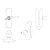 RAM® Double Socket Arm with Jam Nut - D Size Medium | RAM-D-201U-MI1