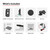 GDS® Uni-Conn™ Vehicle Bundle + Single USB-C for Samsung Tab Active5 | RAM-GDS-U1-SAM90-KIT4
