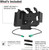 RAM® EZ-Roll'r™ Modular Power + Single USB Dock Samsung Tab Active5 & 3 | RAM-HOL-SAM60CPN-1AU