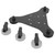 RAM® Tough-Mag™ 48MM 3-Point Magnetic Mounting Base | RAM-MAG48-3U