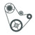 KIT SPRINGS PRINTHEAD TTP21X0 (6) | P1029257-011