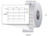 Label, Polyester, 1x0.5in (25.4x12.7mm); 3 Across,TT, Z-Xtreme 4000T Silver High-Tack, High Performance Coated, HighTack Adhesive, 1in (25.4mm) core, 5001/roll, 1/box, Plain | 10023169