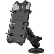 RAM® Quick-Grip™ XL Spring-Loaded Phone Mount with Drill-Down Base | RAM-B-138-PD4U