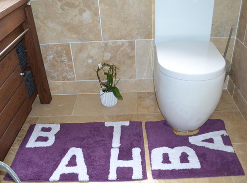  Rapport Home Rapport Luxury Royal Velvet Bathroom 6 Piece Bath  Set, Denim : Home & Kitchen