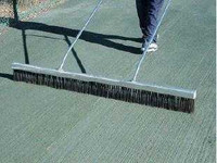 Stainless Steel Bristle Drag Brush, 6'