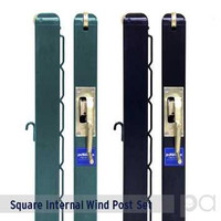 Premium Square Internal Wind Net Posts - 3"