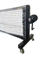 Heavy Duty Portable Pickleball Net System on Wheels
