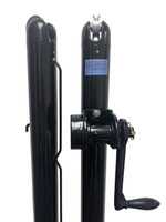 Spartan Athletic Mfg. 2-7/8" External Wind Tennis Net Posts