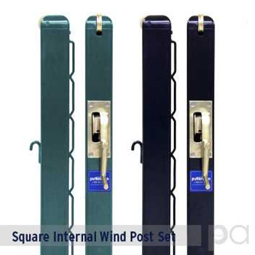 Premium Square Internal Wind Net Posts - 3"