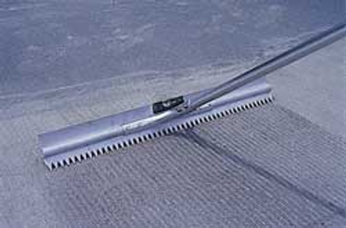 clay tennis court lute and scarifier