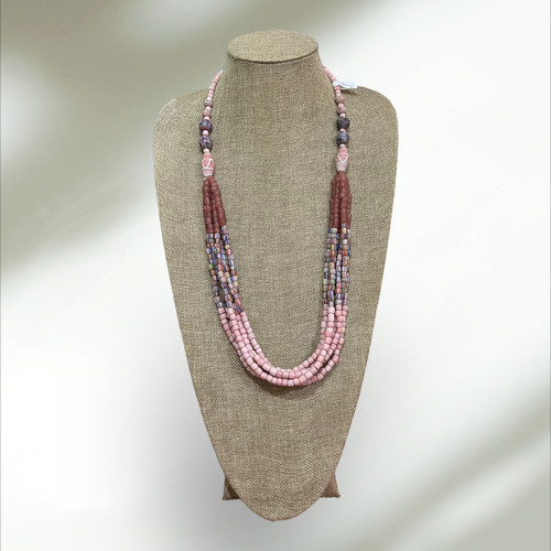 Beaded Tangled Necklace 