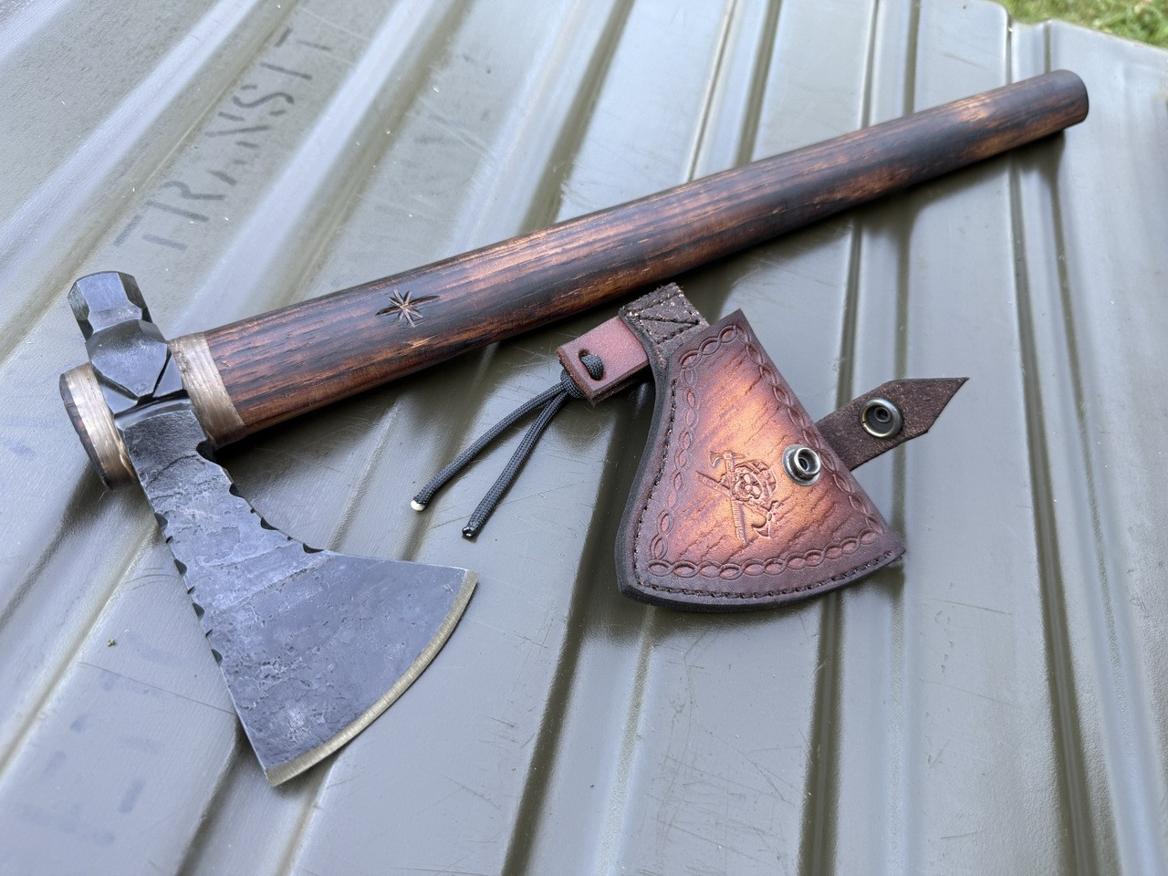 Hand-Forged Eastern Woodland Tomahawk for sale