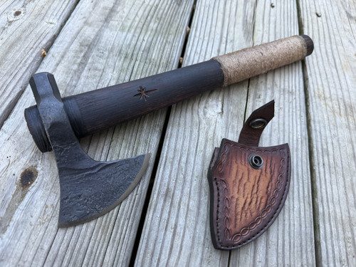Bag Tomahawk With Hemp Wrap  