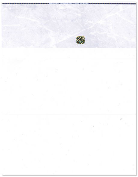 Product - Blank Cheques - High Security Features