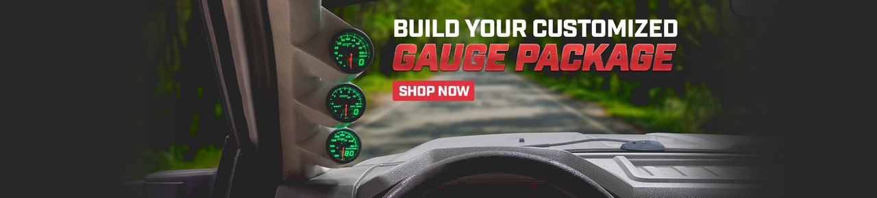 MaxTow Custom Gauge Packages