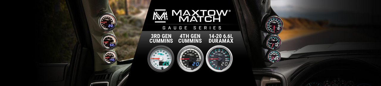 MaxTow Match Series for Cummins Duramax