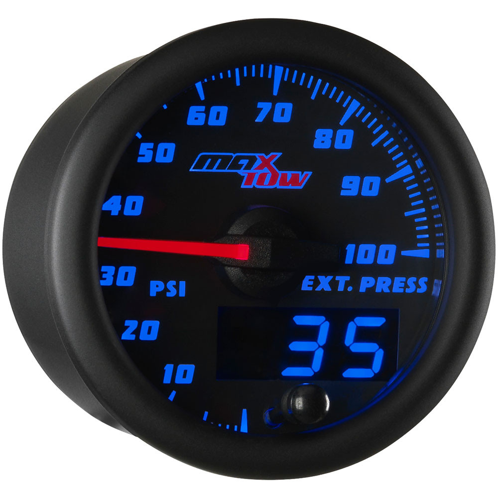 MaxTow Exhaust Pressure Gauges For Trucks
