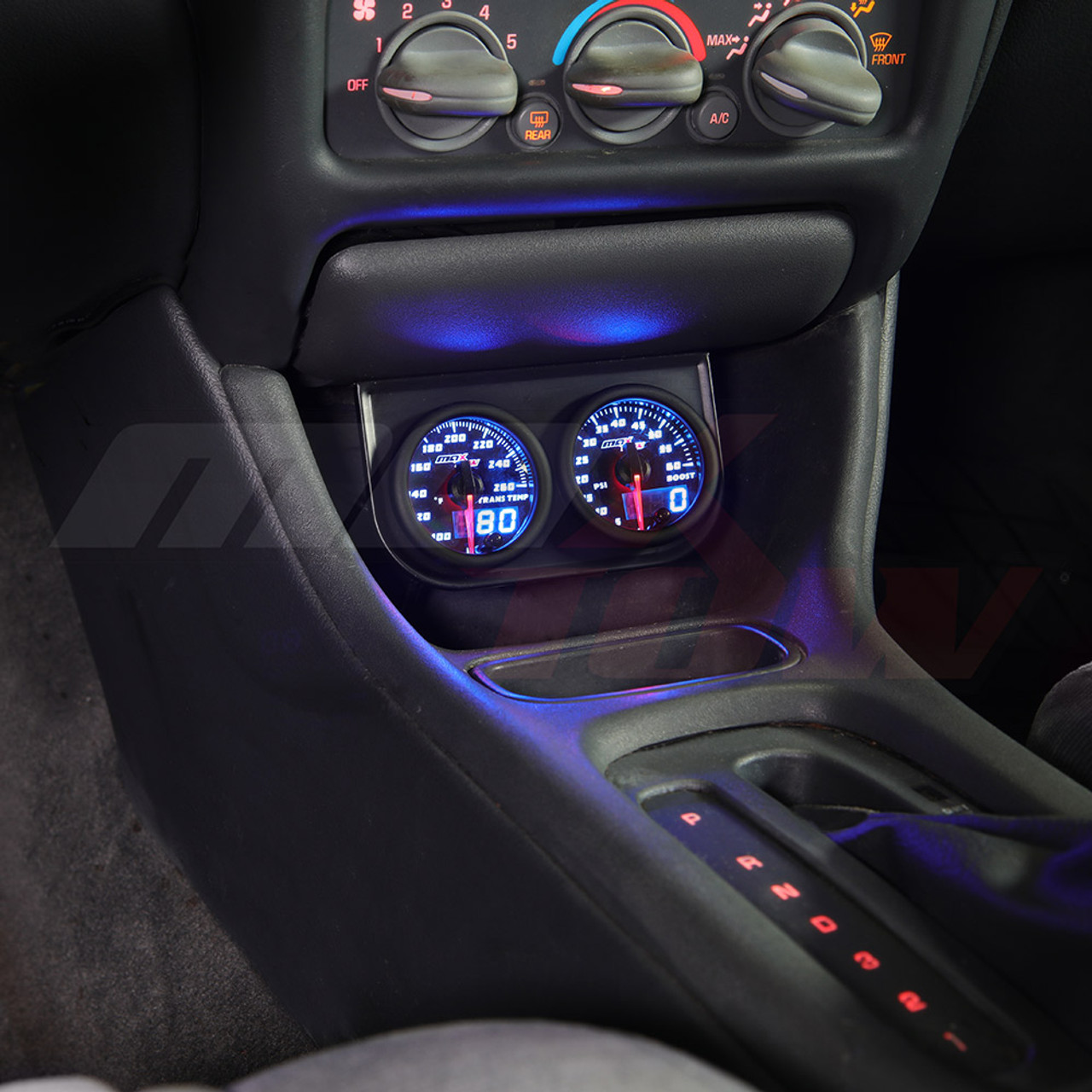 Universal Dual Gauge Under Dashboard Mounting Bracket Pod