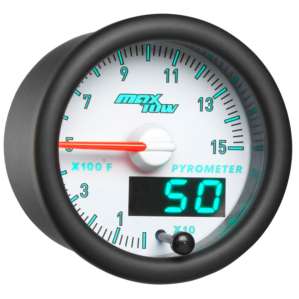 MaxTow Match | 1500° Fahrenheit 3rd Gen Cummins EGT Gauge