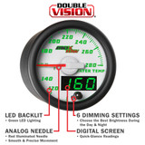 White & Green MaxTow Gauge Features White & Green MaxTow Gauge Features