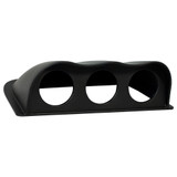 Universal Triple Gauge Dash Pod with Dome Lip