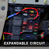 Expandable Circuit Installed Expandable Circuit Installed