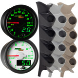 99-07 Ford Super Duty PowerStroke MaxTow Custom Quad Gauge Package 99-07 Ford Super Duty PowerStroke MaxTow Custom Quad Gauge Package