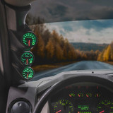 Green MaxTow Triple Gauge Package for 2008-2010 Ford Super Duty Power Stroke