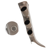 2000-2006 Chevrolet Silverado Duramax Tan Triple Pillar Pod with Speaker Cut Out 2000-2006 Chevrolet Silverado Duramax Tan Triple Pillar Pod with Speaker Cut Out