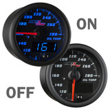 Black & Blue MaxTow Double Vision Oil Temperature On & Off Black & Blue MaxTow Double Vision Oil Temperature On & Off