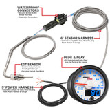 Wiring Schematic for MaxTow Pyrometer Exhaust Gas Temp Gauge