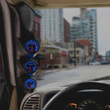 Blue MaxTow Triple Gauge Package for 1995-1998 Chevrolet C/K Blue MaxTow Triple Gauge Package for 1995-1998 Chevrolet C/K