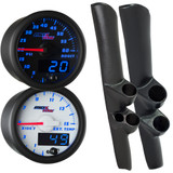 98-02 Dodge Ram Cummins Full Size Dual Blue MaxTow Custom Gauge Package 98-02 Dodge Ram Cummins Full Size Dual Blue MaxTow Custom Gauge Package