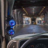 Blue MaxTow Dual Gauge Package for 2000-2007 GMC Sierra Duramax Blue MaxTow Dual Gauge Package for 2000-2007 GMC Sierra Duramax