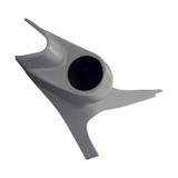 1999-2002 Ford Super Duty Power Stroke Gray 52mm Single Pillar Gauge Pod 1999-2002 Ford Super Duty Power Stroke Gray 52mm Single Pillar Gauge Pod