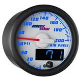White & Blue MaxTow Air Pressure Gauge White & Blue MaxTow Air Pressure Gauge