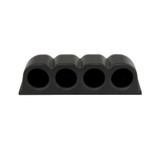 Universal Quad Console Dashboard Gauge Pod 52mm Front View