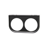 Universal Dual Gauge Under Dashboard Mounting Bracket Pod Universal Dual Gauge Under Dashboard Mounting Bracket Pod