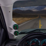 Green MaxTow Dual Gauge Package for 2007-2013 GMC Sierra Duramax Green MaxTow Dual Gauge Package for 2007-2013 GMC Sierra Duramax
