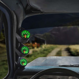 Green MaxTow Triple Gauge Package for 1973-1987 Chevrolet C-10 Green MaxTow Triple Gauge Package for 1973-1987 Chevrolet C-10