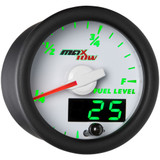 White & Green MaxTow Fuel Level Gauge