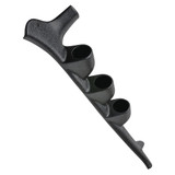 Black Triple Pillar Gauge Pod for 1982-1986 Ford F-Series Black Triple Pillar Gauge Pod for 1982-1986 Ford F-Series