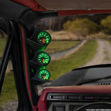 Black Triple Pillar Gauge Pod for 1982-1986 Ford F-Series Black Triple Pillar Gauge Pod for 1982-1986 Ford F-Series