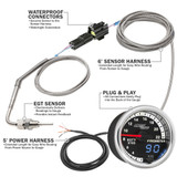 MaxTow Match 4th Gen Cummins 2200 F Exhaust Gas Temperature Gauge Parts & Wiring Included MaxTow Match 4th Gen Cummins 2200 F Exhaust Gas Temperature Gauge Parts & Wiring Included