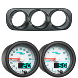 MaxTow Match Triple Dashboard Gauge Package for 2003-2005 Dodge Ram Cummins