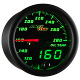 Black MaxTow Double Vision Oil Temperature Gauge Black MaxTow Double Vision Oil Temperature Gauge