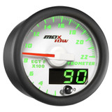 White MaxTow Double Vision 2200 F Exhaust Gas Temperature Gauge