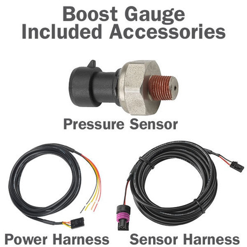 Boost Gauge Included Accessories