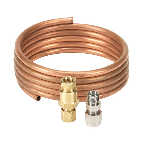 Replacement 5' Copper Hose with Compression Fittings