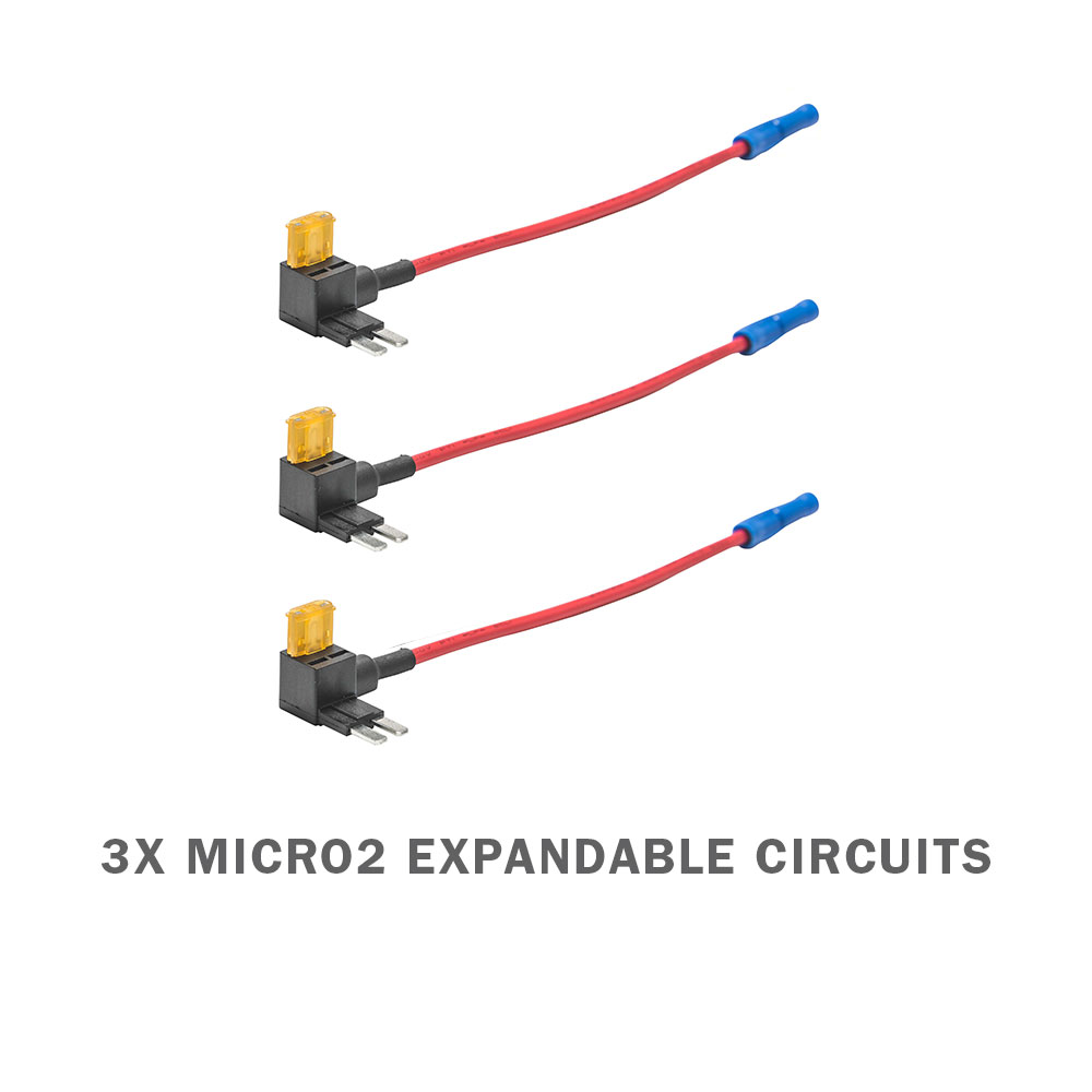 3 Pack - Micro2 Expandable Circuit & 5 Amp Fuse